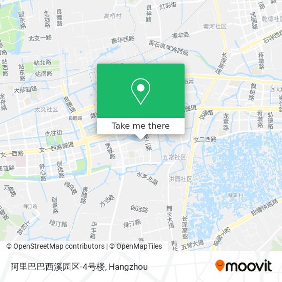 阿里巴巴西溪园区-4号楼 map