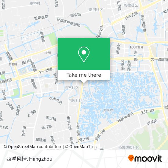 西溪风情 map