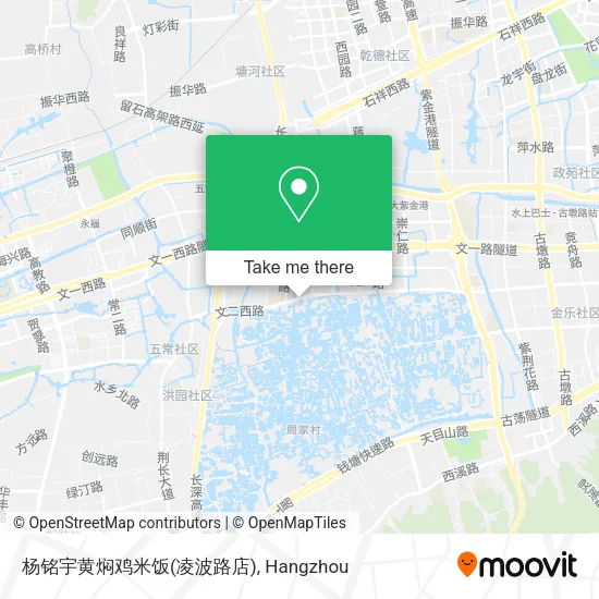 杨铭宇黄焖鸡米饭(凌波路店) map