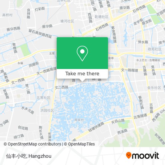 仙丰小吃 map