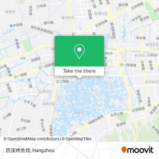 西溪烤鱼馆 map