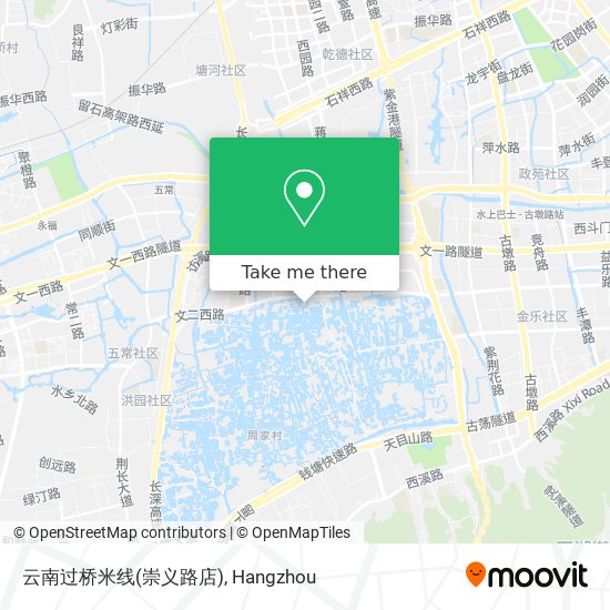 云南过桥米线(崇义路店) map