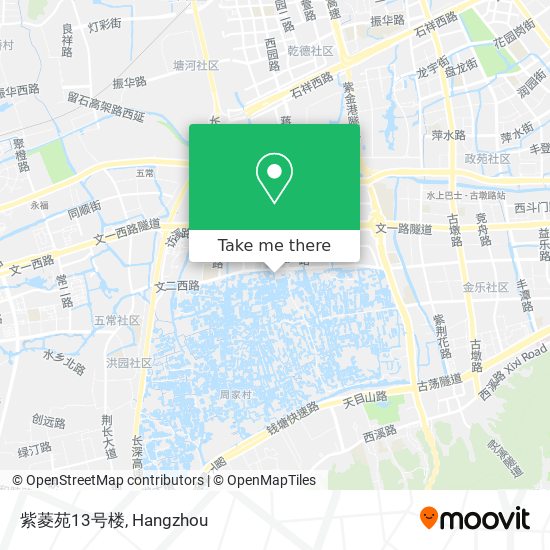 紫菱苑13号楼 map