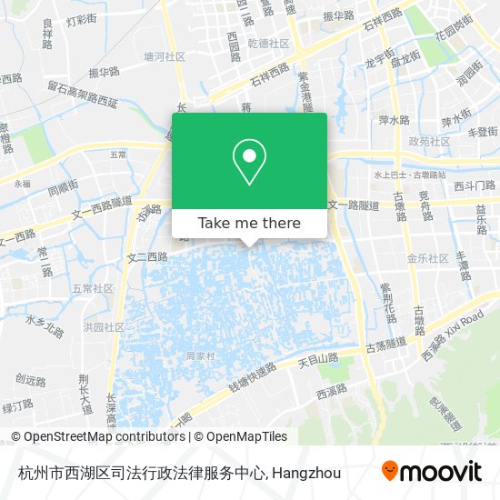 杭州市西湖区司法行政法律服务中心 map