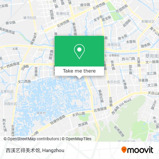 西溪艺得美术馆 map