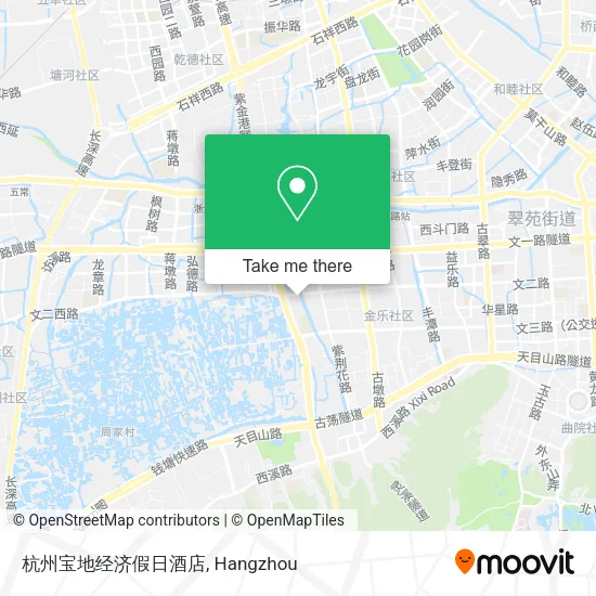 杭州宝地经济假日酒店 map