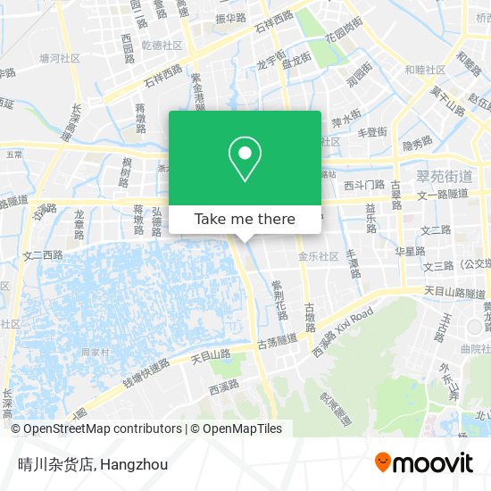 晴川杂货店 map