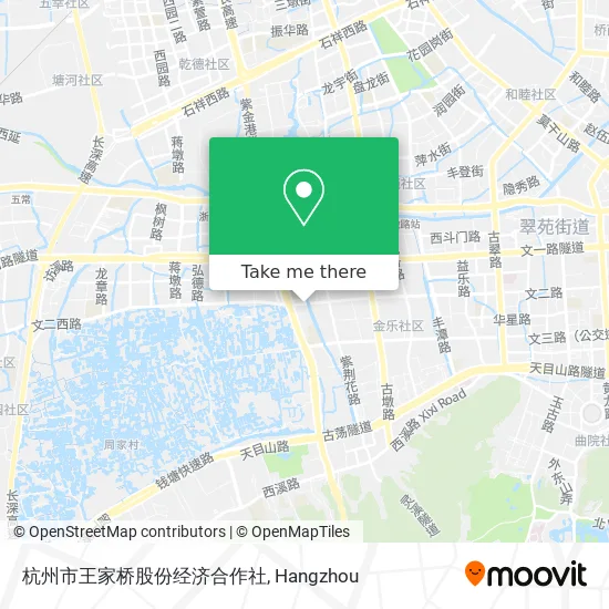 杭州市王家桥股份经济合作社 map