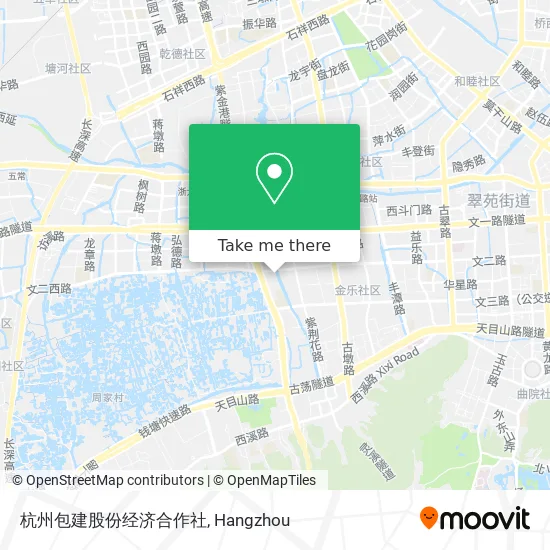 杭州包建股份经济合作社 map