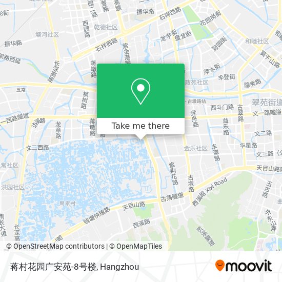 蒋村花园广安苑-8号楼 map
