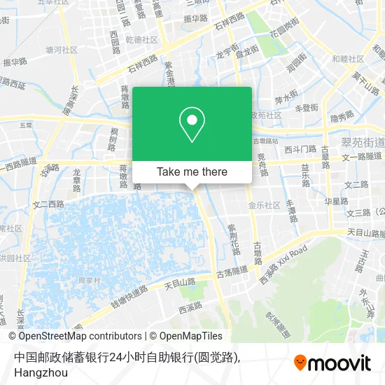 中国邮政储蓄银行24小时自助银行(圆觉路) map