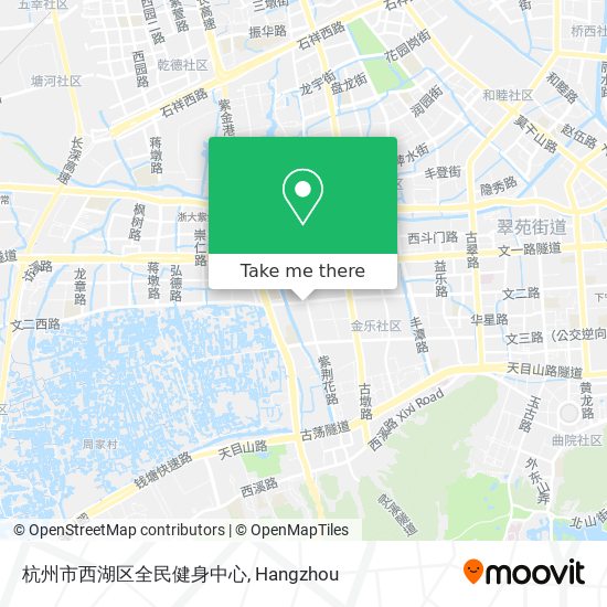 杭州市西湖区全民健身中心 map