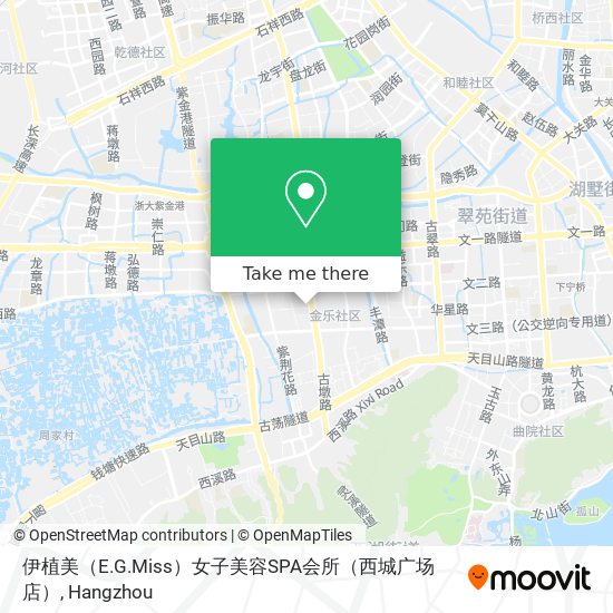 伊植美（E.G.Miss）女子美容SPA会所（西城广场店） map