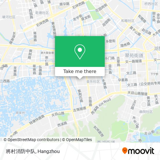 將村消防中队 map