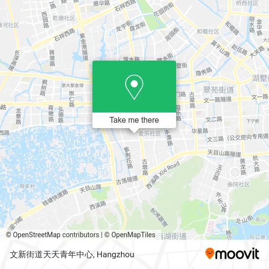 文新街道天天青年中心 map