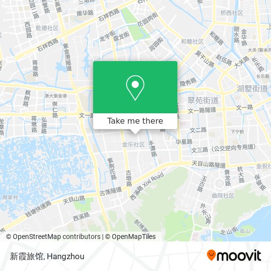 新霞旅馆 map