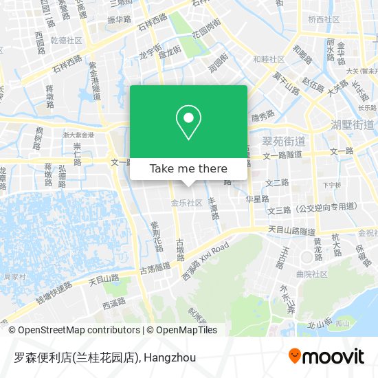 罗森便利店(兰桂花园店) map