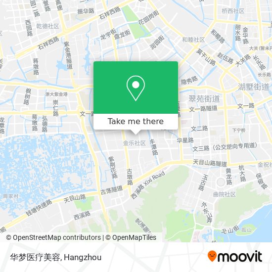 华梦医疗美容 map
