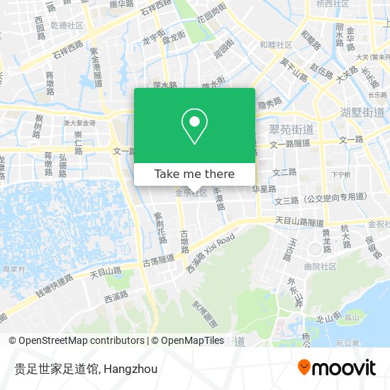 贵足世家足道馆 map