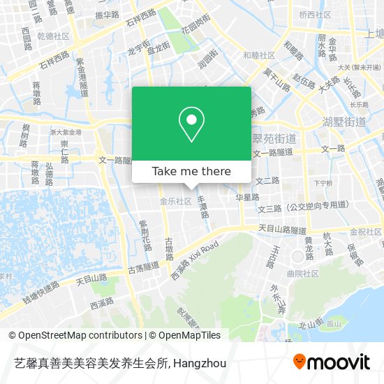 艺馨真善美美容美发养生会所 map