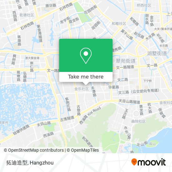 拓迪造型 map
