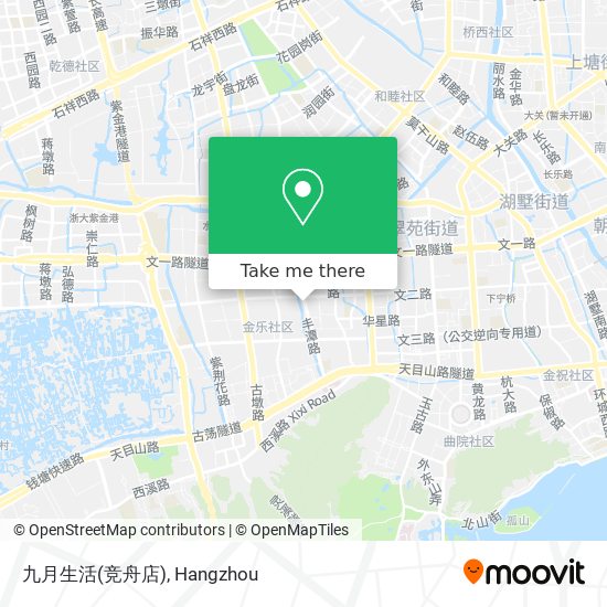 九月生活(竞舟店) map