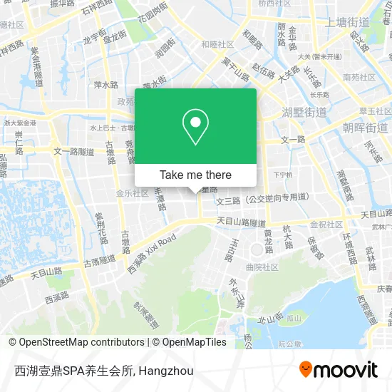西湖壹鼎SPA养生会所 map
