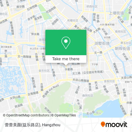 蕾蕾美颜(益乐路店) map