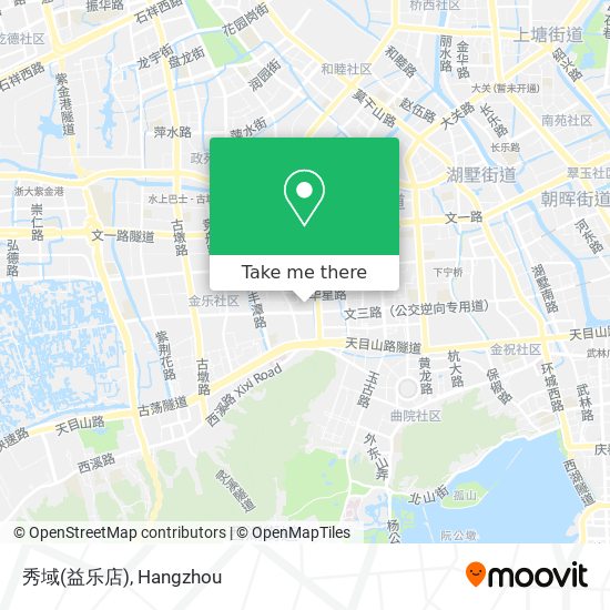 秀域(益乐店) map