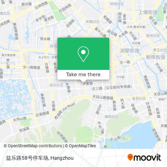 益乐路58号停车场 map