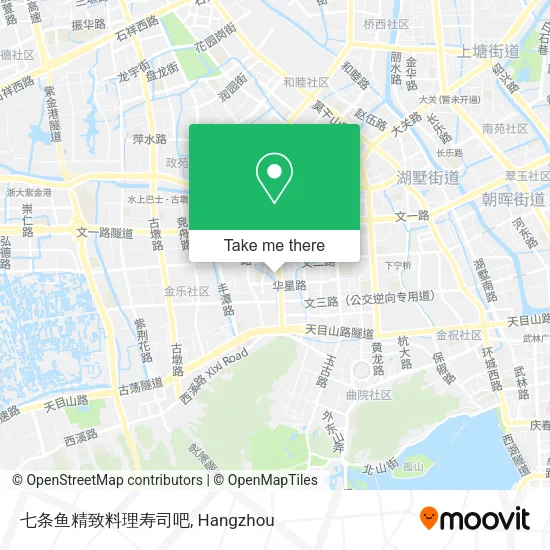 七条鱼精致料理寿司吧 map