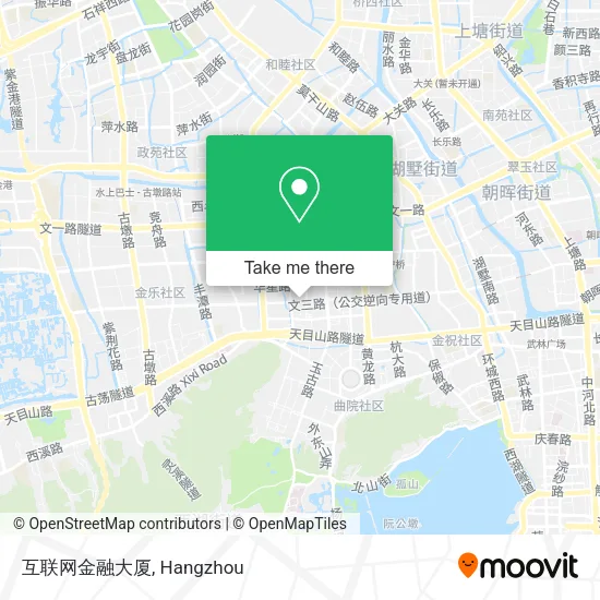 互联网金融大厦 map