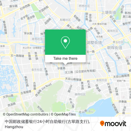 中国邮政储蓄银行24小时自助银行(古翠路支行) map