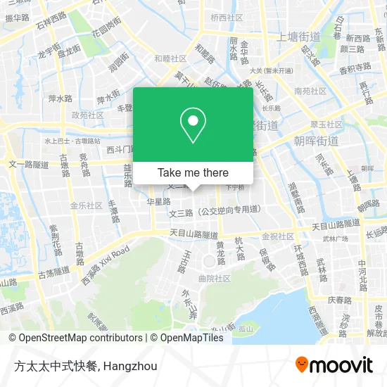 方太太中式快餐 map