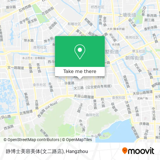 静博士美容美体(文二路店) map