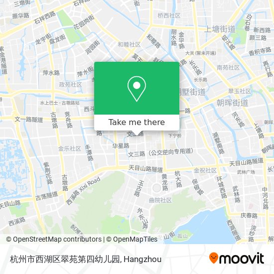 杭州市西湖区翠苑第四幼儿园 map