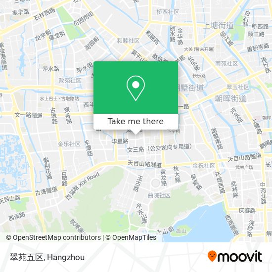 翠苑五区 map