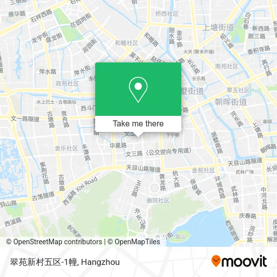 翠苑新村五区-1幢 map