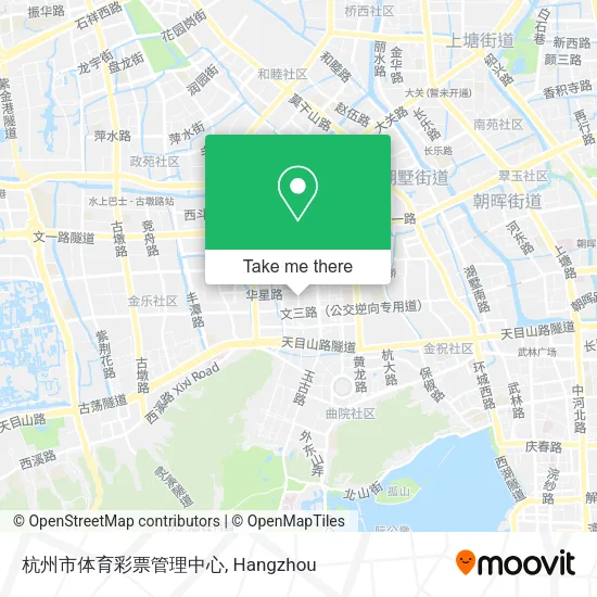 杭州市体育彩票管理中心 map