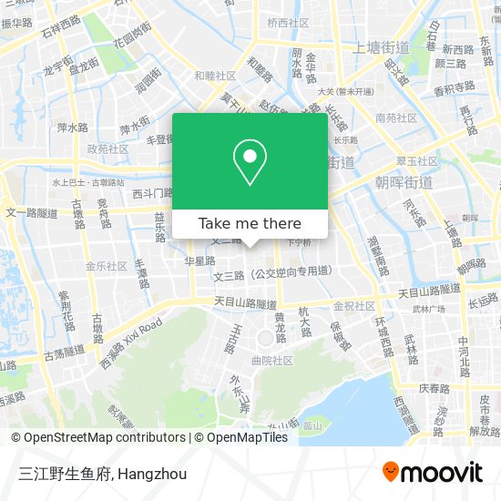 三江野生鱼府 map
