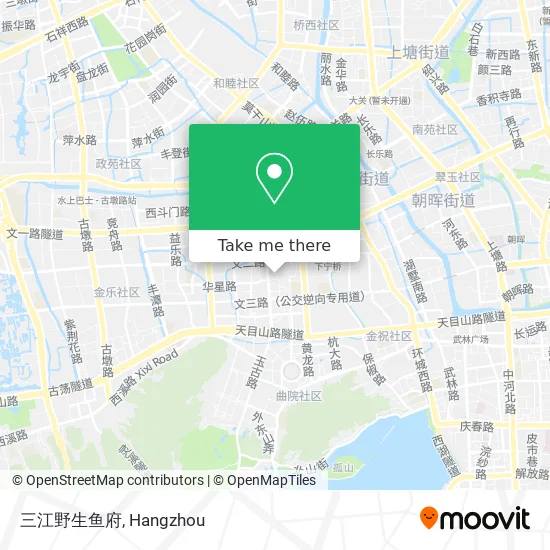 三江野生鱼府 map