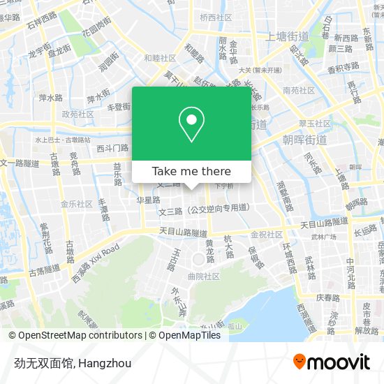劲无双面馆 map