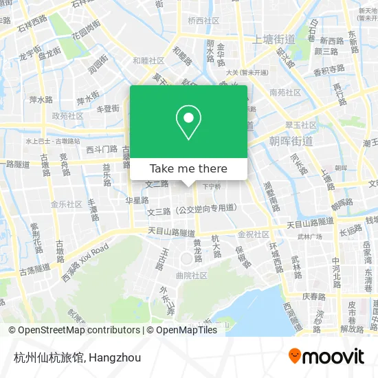 杭州仙杭旅馆 map