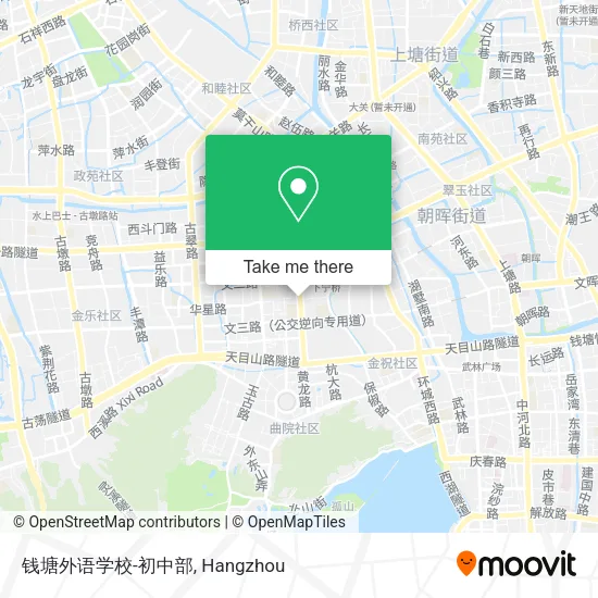 钱塘外语学校-初中部 map