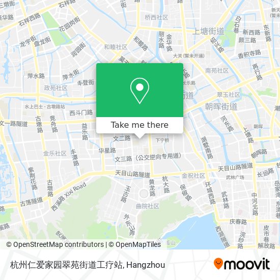 杭州仁爱家园翠苑街道工疗站 map