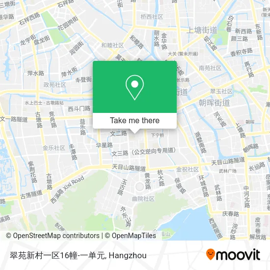 翠苑新村一区16幢-一单元 map