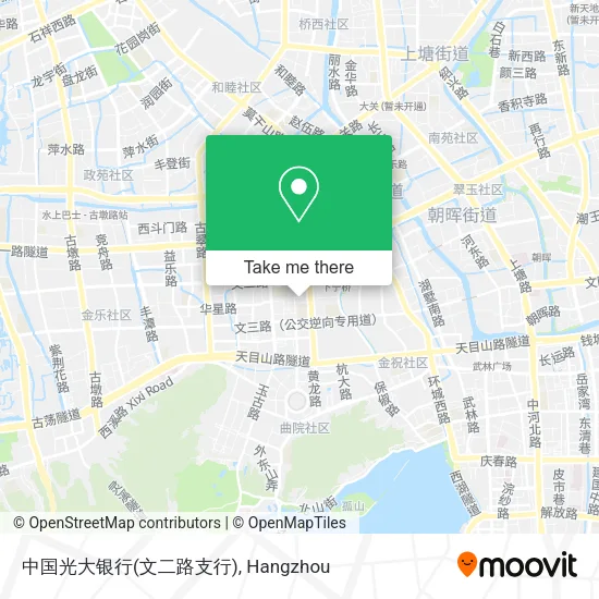 中国光大银行(文二路支行) map