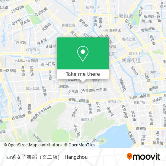 西紫女子舞蹈（文二店） map