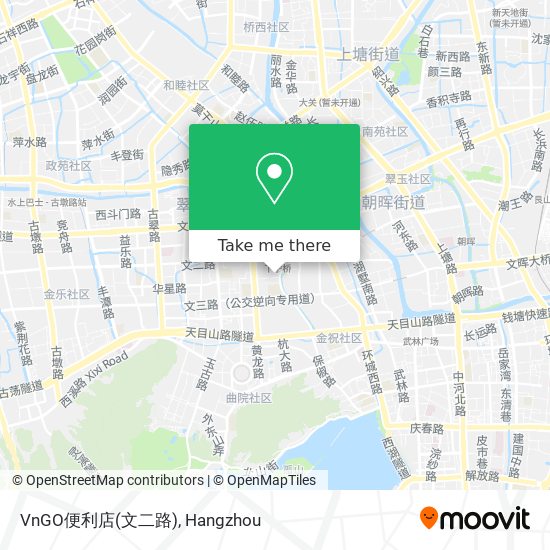 VnGO便利店(文二路) map