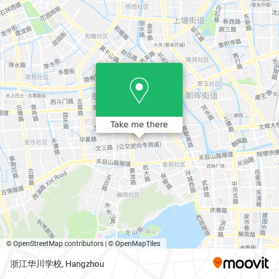 浙江华川学校 map